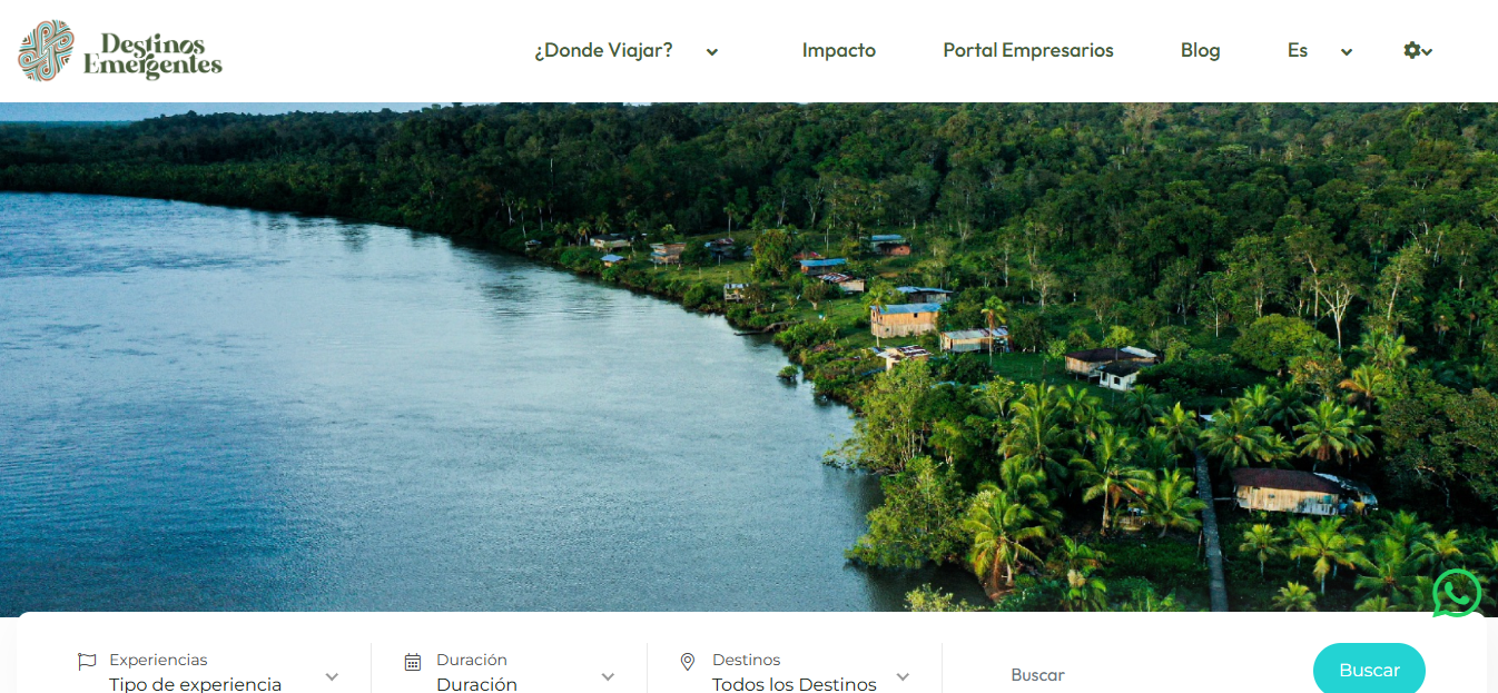 Proyecto web Destinos Emergentes